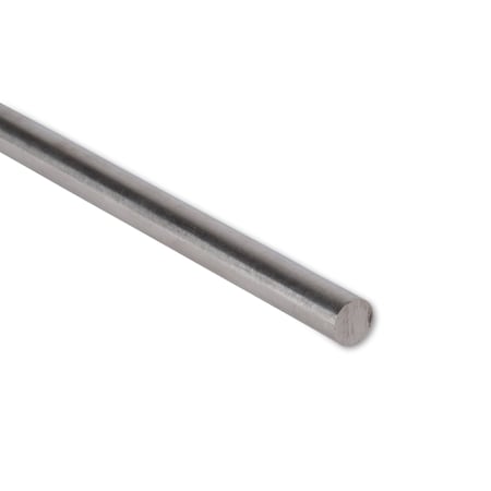 1/2 Diameter, 304 Stainless Steel Round Rod, 24 Length, Extruded, 0.50 Inch Dia